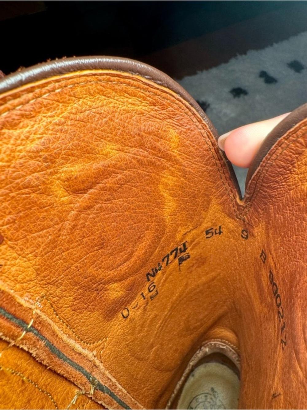 Lucchese Brown Leather Western Cowboy Boots women’s size 9B - Picture 9 of 11